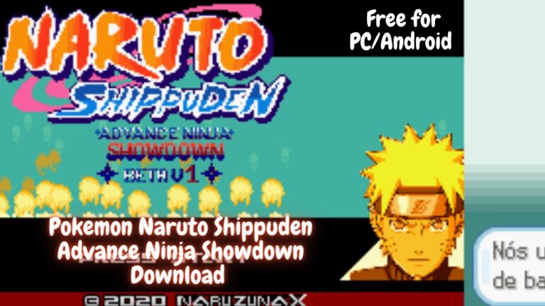 Pokemon Naruto Shippuden Advance Ninja Showdown Download